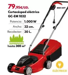 Oferta de Cortacésped Electrico GC-EM1032 por 79,95€ en BricoCentro