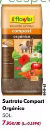 Oferta de Flower - Sustrato Compost Organico por 7,95€ en BricoCentro