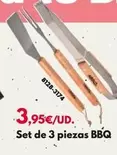 Oferta de Set De 3 Piezas Bbq por 3,95€ en BricoCentro