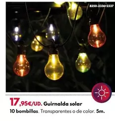 Oferta de Guirnalda Solar por 17,95€ en BricoCentro