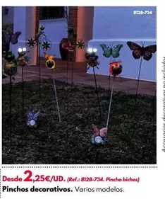 Oferta de Pinchos Decorativos por 2,25€ en BricoCentro