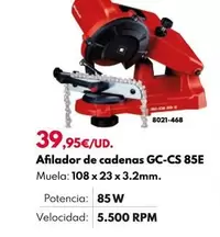 Oferta de Afilador De Cadenas GC-CS 85E por 39,95€ en BricoCentro
