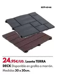 Oferta de Loseta Terra por 24,95€ en BricoCentro