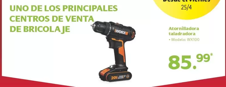 Oferta de Atornilladora Taladradora por 85,99€ en Lidl