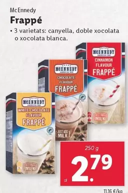 Oferta de Mcennedy - Frappe por 2,79€ en Lidl