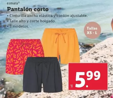 Oferta de Esmara - Pantalon Corto por 5,99€ en Lidl