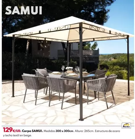 Oferta de Carpa Samui por 129€ en BricoCentro