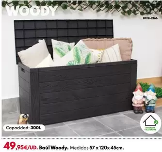 Oferta de Baul Woody por 49,95€ en BricoCentro