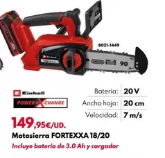 Oferta de Einhell - Motosierra Fortexxa 18/20 por 149,95€ en BricoCentro