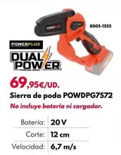 Oferta de Dual Power - Sierra De Poda POWDPG7572 por 69,95€ en BricoCentro