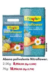 Oferta de Flower - Abono Polivalente Nitroflower por 8,95€ en BricoCentro