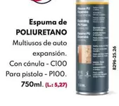 Oferta de Espuma De Poliuretano por 3,95€ en BricoCentro