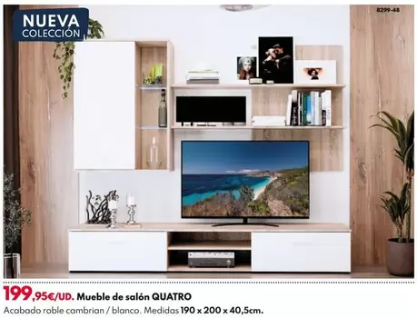 Oferta de Mueble De Salón Quatro por 199,95€ en BricoCentro