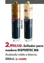 Oferta de Sellador Para Madera Dispertec M6 por 2,95€ en BricoCentro