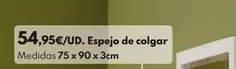Oferta de Espejo De Colgar por 54,95€ en BricoCentro