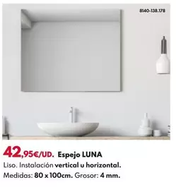 Oferta de Espejo Luna por 42,95€ en BricoCentro
