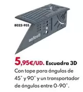 Oferta de Escuadra 3D por 5,95€ en BricoCentro