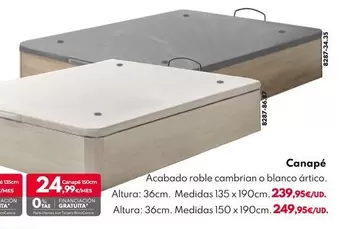 Oferta de Canapé por 239,95€ en BricoCentro
