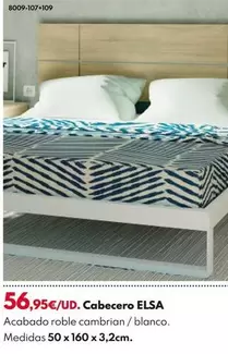 Oferta de Cabecero Elsa por 56,95€ en BricoCentro