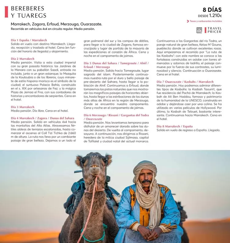 Oferta de Bereberes Y Tuaregs por 1210€ en Catai