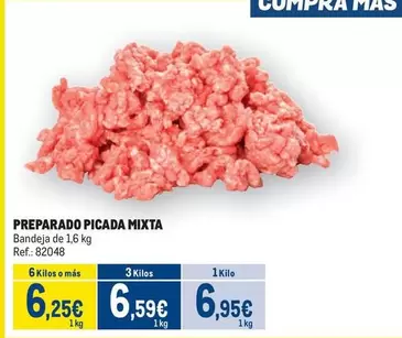 Oferta de Mixta - Preparado Picada por 6,95€ en Makro