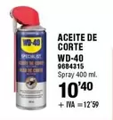 Oferta de WD-40 - Aceite De Corte por 12,59€ en Cifec