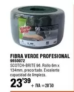 Oferta de Fibra Verde Profesional por 23,39€ en Cifec