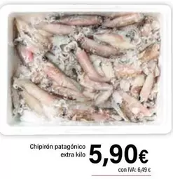 Oferta de Chipirón Patagónico Extra Kilo por 5,9€ en Cash Ifa