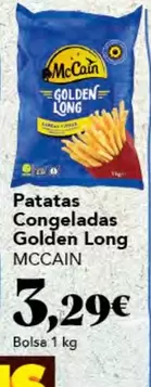 Oferta de McCain - Patatas Congeladas Golden Long por 3,29€ en Gadis
