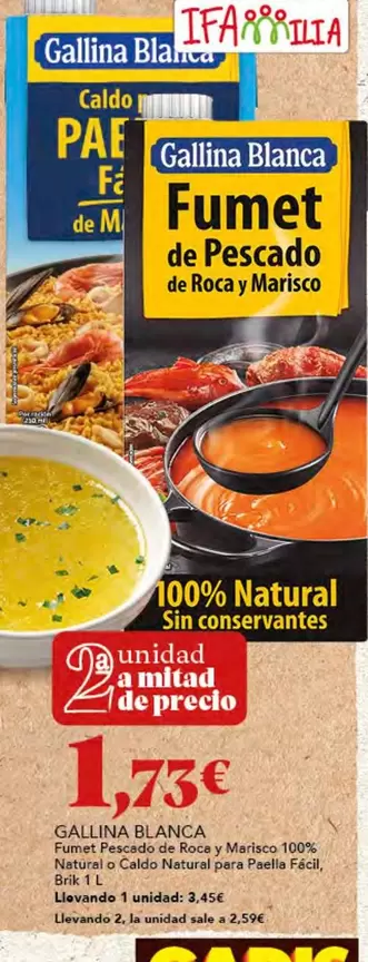 Oferta de Gallina Blanca - Nuggets Y Marisco por 2,59€ en Gadis