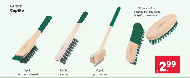 Oferta de Parkside - Cepillo por 2,99€ en Lidl