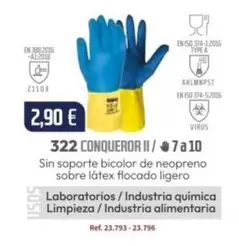 Oferta de 322 Conqueror II/ 7 A 10 por 2,9€ en Coferdroza