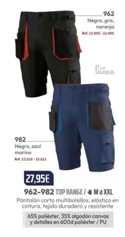 Oferta de Juba - Top Range/ M A Xxl por 27,95€ en Coferdroza