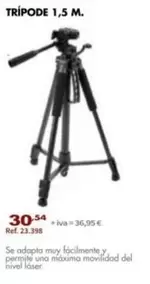 Oferta de Tripode 1,5 M por 30,54€ en Coferdroza