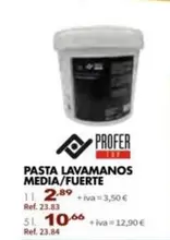 Oferta de Pasta Lavamanos Media/ Fuerte por 2,89€ en Coferdroza