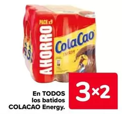 Oferta de Cola Cao - En Todos Los Batidos Energy en Carrefour