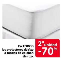 Oferta de En Todos Los Protectores De Rizo O Fundas De Colchon De Rizo en Carrefour