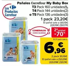 Oferta de Carrefour - Panales My Baby Box en Carrefour