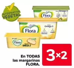 Oferta de Flora - En Todas Las Margarinas en Carrefour
