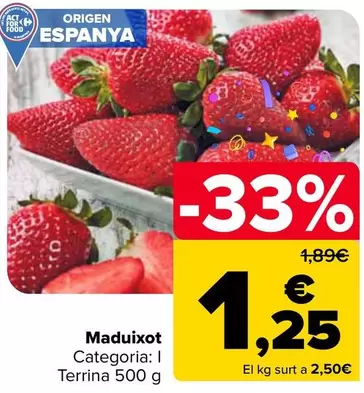 Oferta de Fresón por 1,25€ en Carrefour