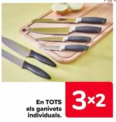 Oferta de En Todos Los Cuchillos Individuales en Carrefour
