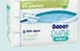 Oferta de Dodot - En Toallitas Dodot Aqua Plastic Free  Aloe Y Caléndula   en Carrefour
