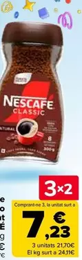 Oferta de Nescafé - Café Soluble Natural O Descafeinado  en Carrefour