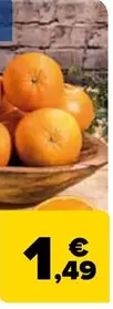 Oferta de Carrefour El Mercado - Naranja De Mesa Granel  por 1,49€ en Carrefour