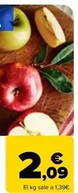 Oferta de Carrefour El Mercado - Manzana Golden  O Roja  por 2,09€ en Carrefour