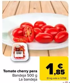 Oferta de Tomate Cherry Pera por 1,85€ en Carrefour