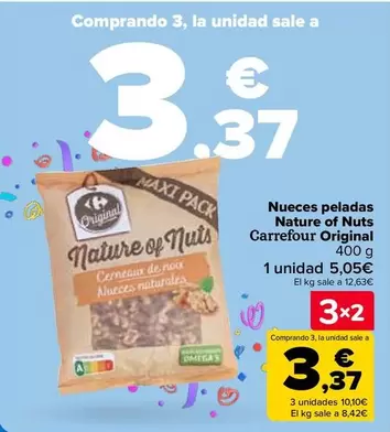 Oferta de Carrefour - Nueces Peladas  Nature Of Nuts  Original en Carrefour