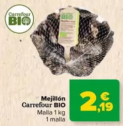 Oferta de Carrefour Bio - Mejillón   por 2,19€ en Carrefour