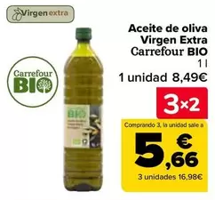Oferta de Carrefour - Aceite De Oliva Virgen Extra Bio en Carrefour