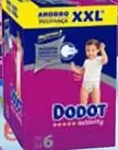 Oferta de Dodot - Pañales Activity Extra XXL por 52€ en Carrefour